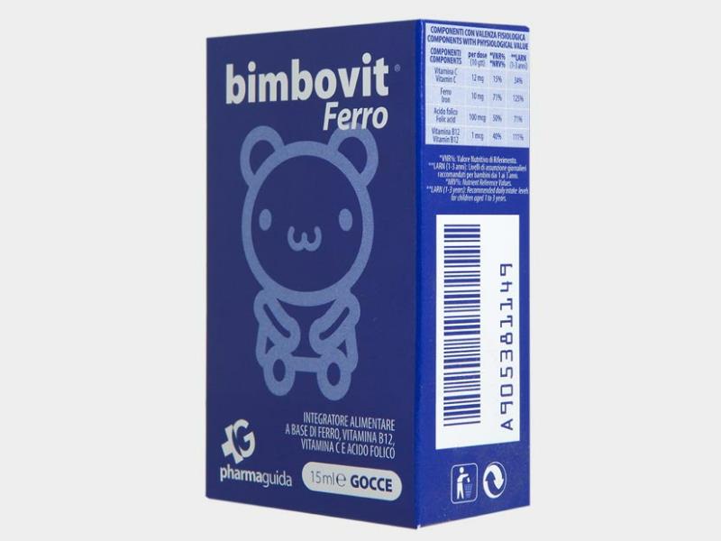 PHARMAGUIDA Bimbovit Drops vitamin supplement 15 Ml