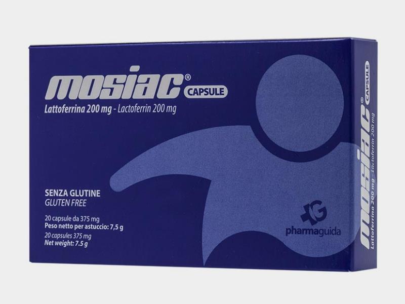 MOSIAC CAPSULE Lattoferrina 20 capsule da 200 mg