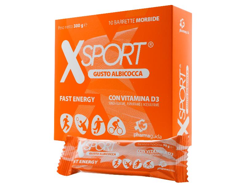 XSPORT Barrette  gusto ALBICOCCA