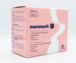 Mammavit PL Integratore alimentare a base di cardo mariano (Silimarina), fieno greco, ortica e vitamina D3.