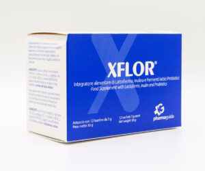 Xflor lattoferrina 12 bustine fermenti lattici probiotici