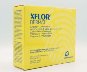 Xflor integratore multivitaminico dermatologico - arancia rossa