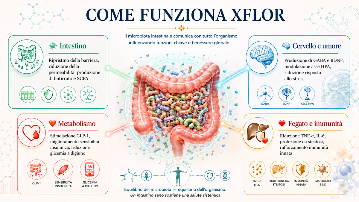 xflor integratore per intestino