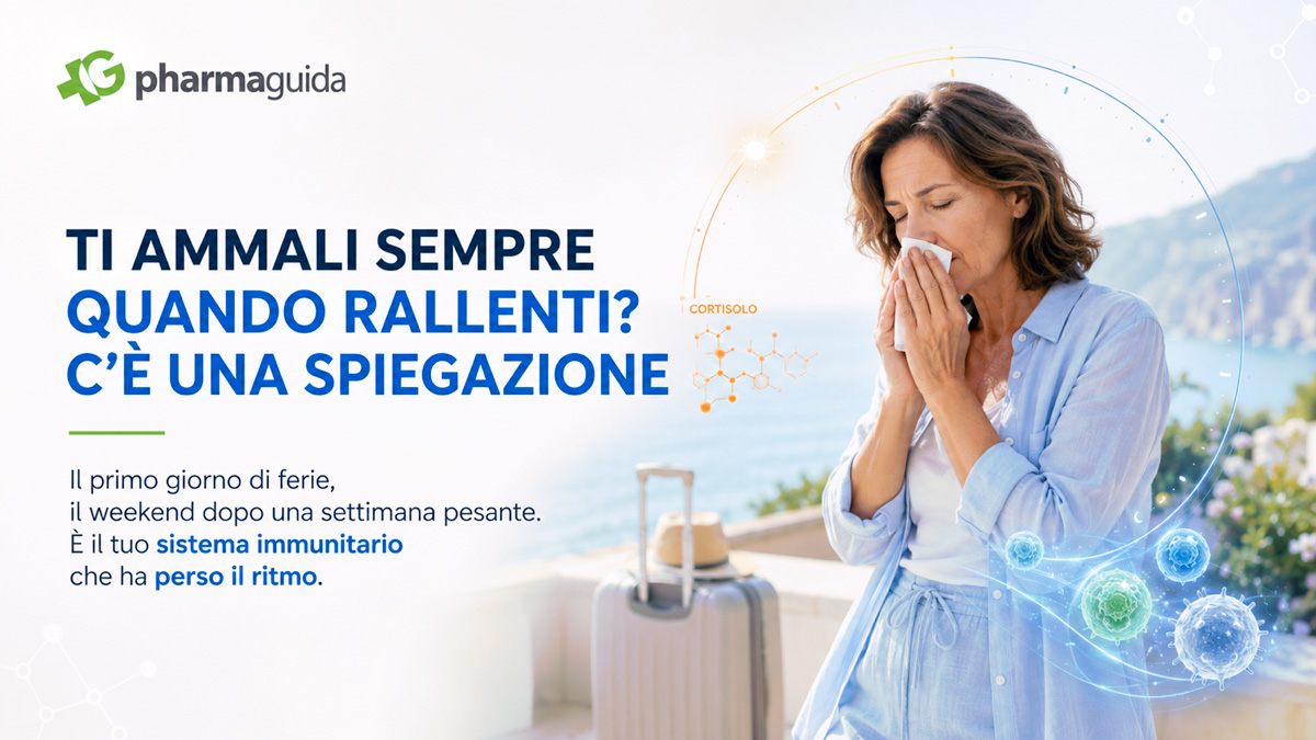 Ti ammali quando vai in vacanza?